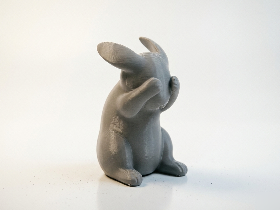 Shy Bunny Statue