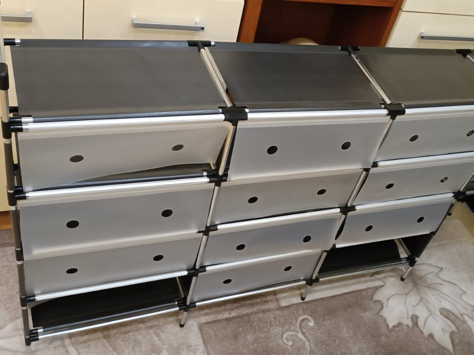 Simple 12mm rod rack connectors