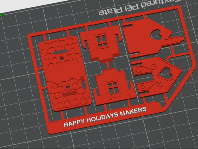 Custom text No Ams Gingerbread KITCARD remix