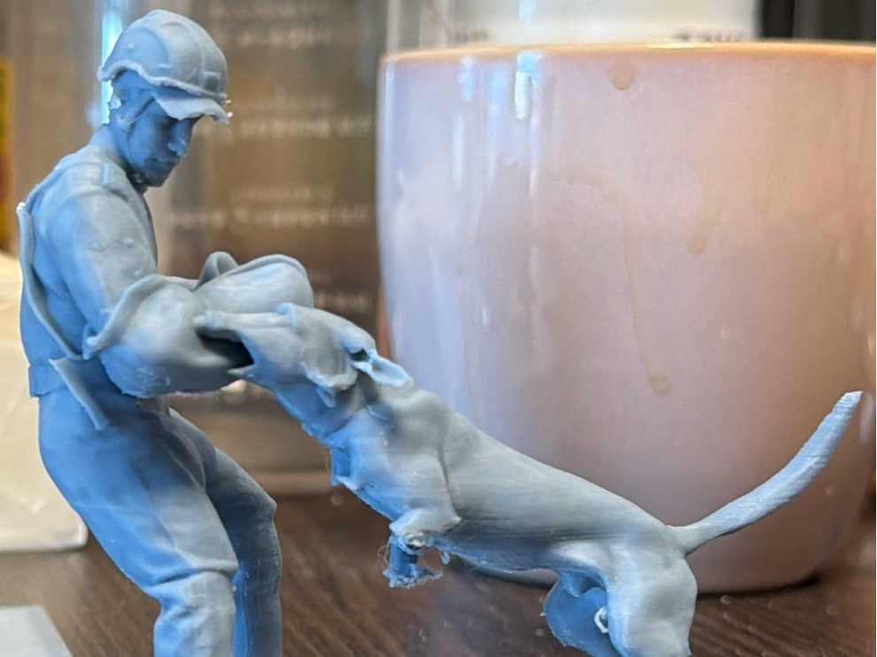 Dog handler Decoy