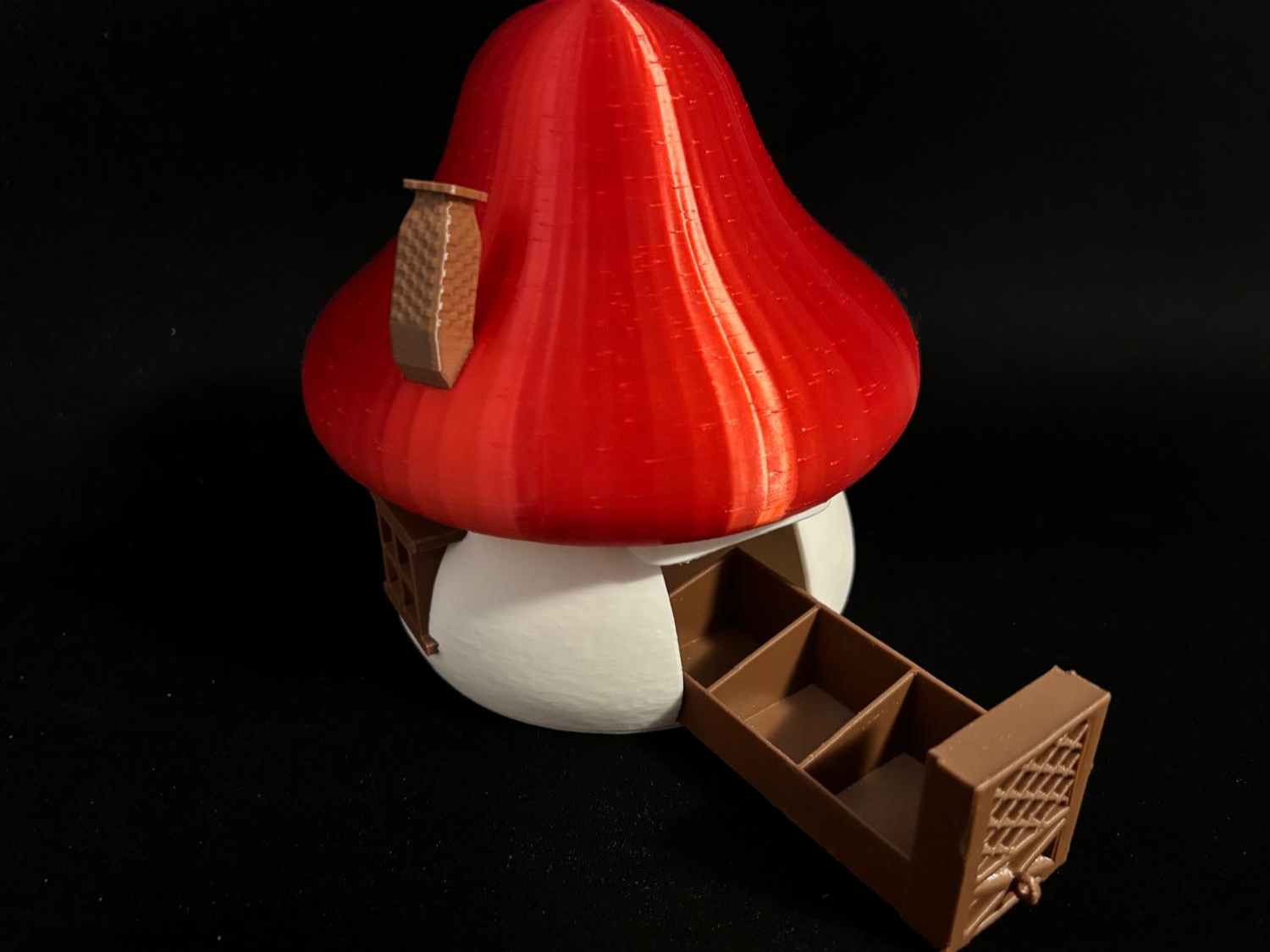 Smurf House with front door drawer - NO AMS