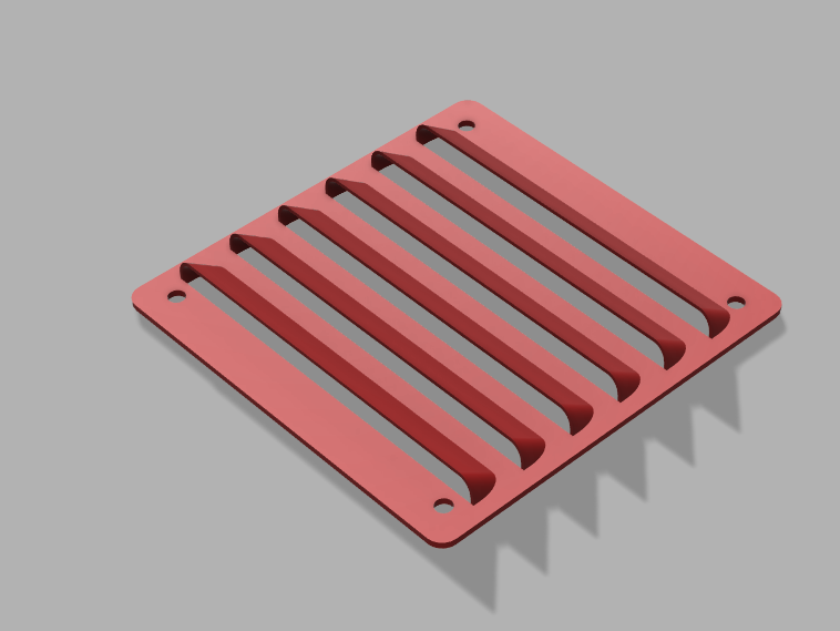 Louver 120mm Noctua Fan