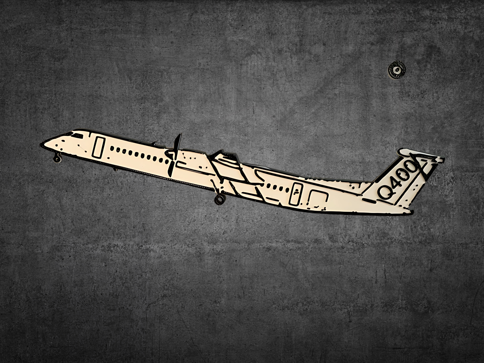 Bombardier Dash 8 - Q400 wall art
