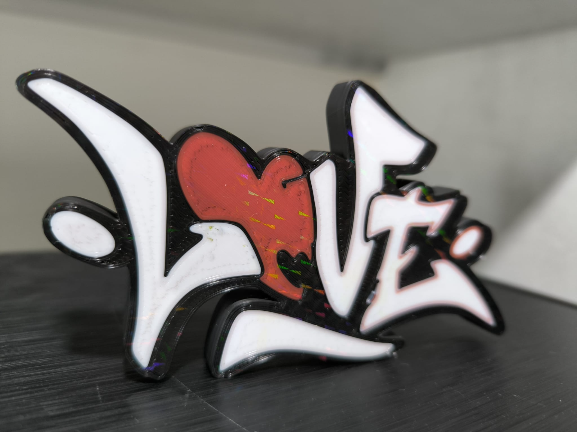 Lettering Love Desk Object Decor