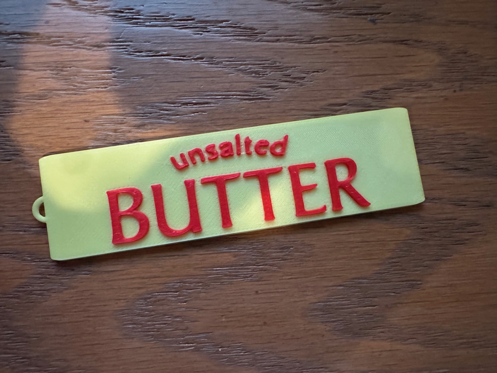 Butter Keychain