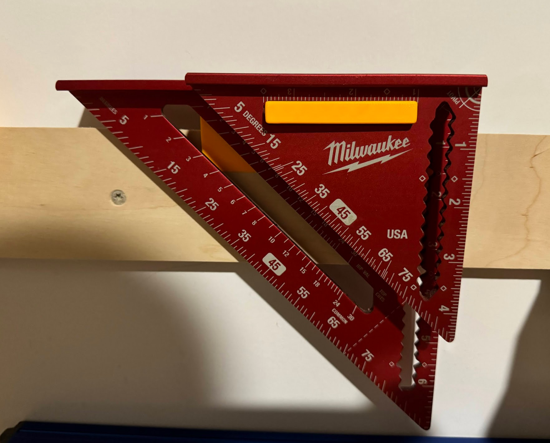 Milwaukee Double Speed/Rafter Square Wall Holder
