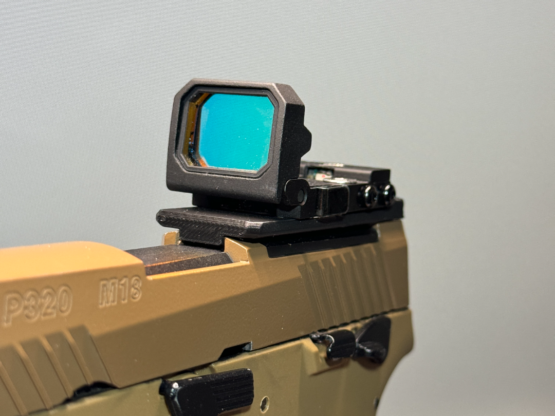 RMR red  dot sight mount pad for UDL P320 M17 M18