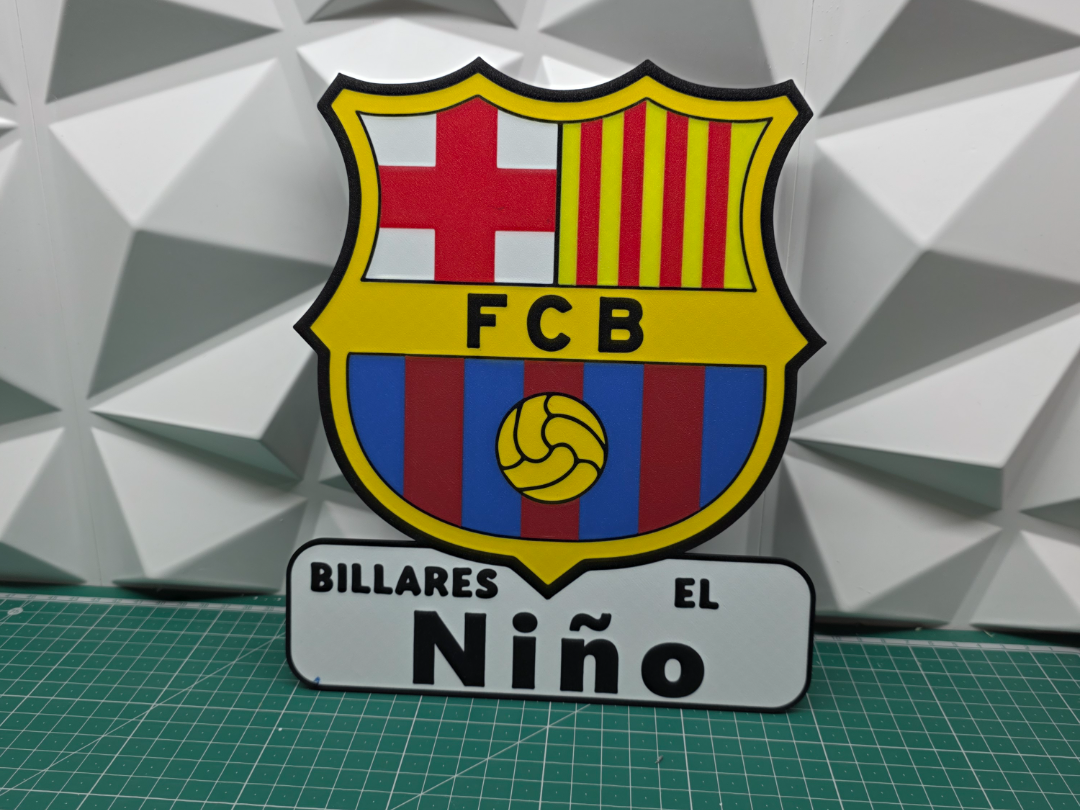escudo barsa custom