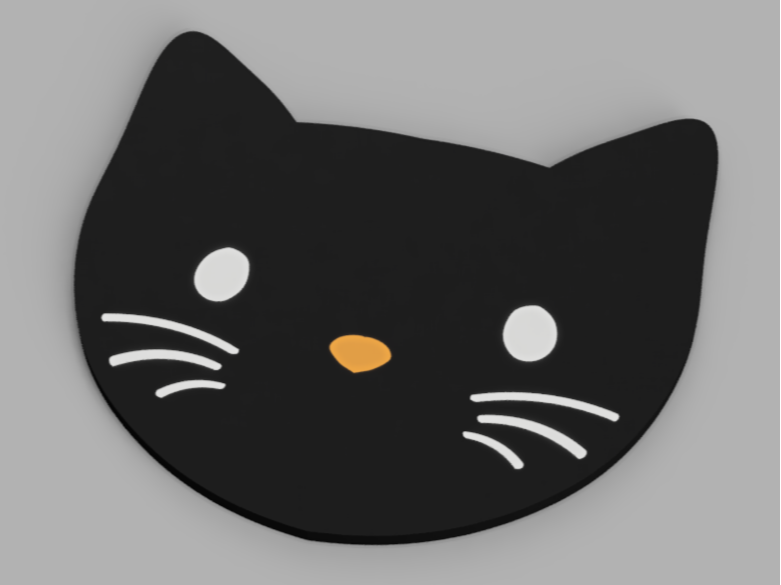 Halloween Garland Piece - Cat