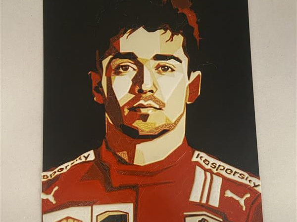 QUADRETTO HUEFORGE CHARLES LECLERC