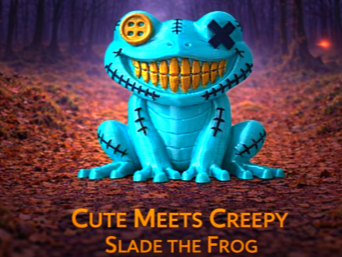 Slade the Nightmare Frog – Cozy Horror Collection