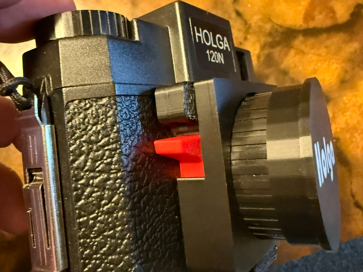 Holga 120N Shutter Button (longer)