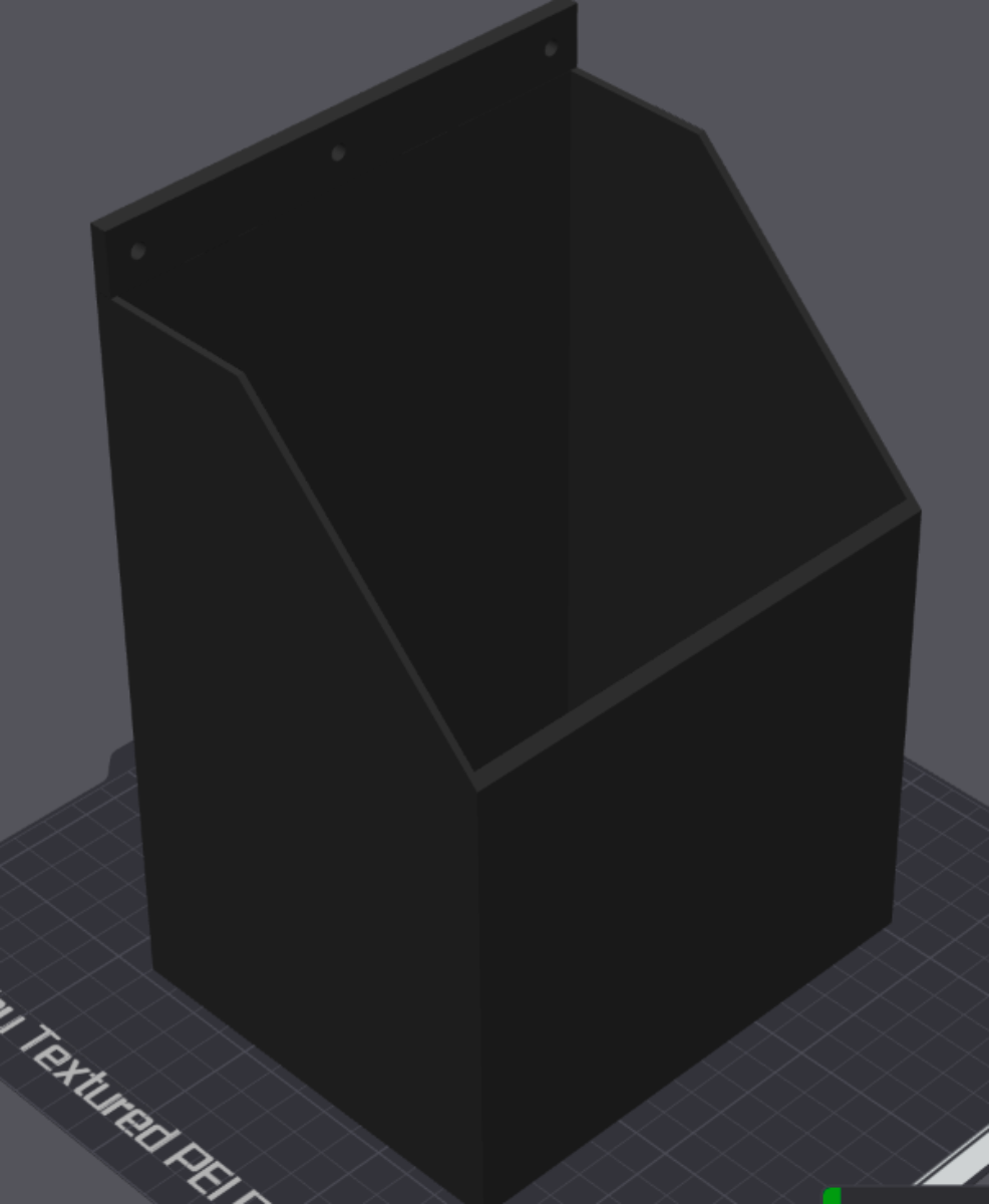 Vertical Mail Holder