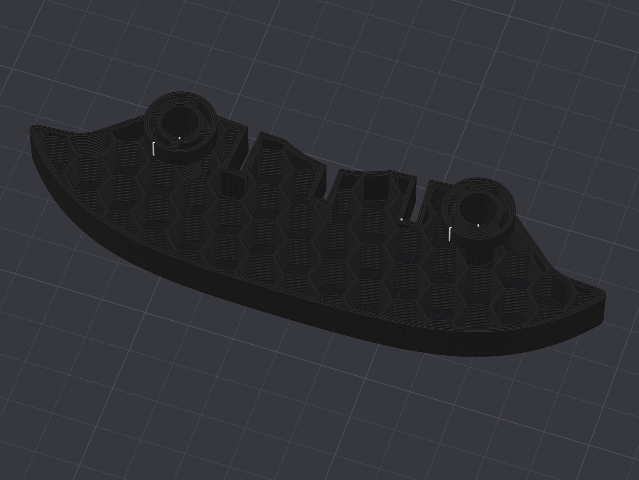 Tamiya M-07 front bumper