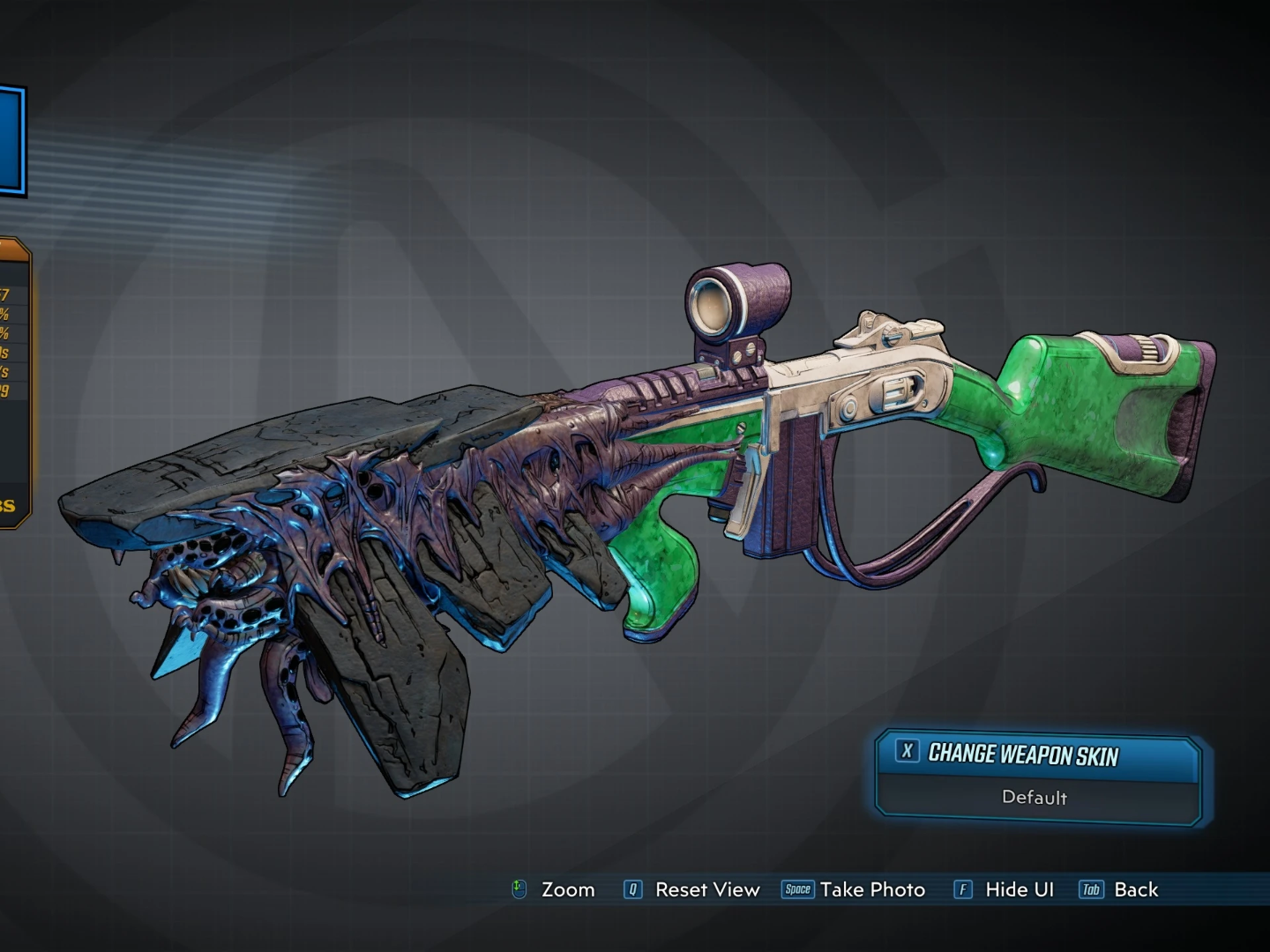 Borderlands 3 Jakobs Alien Assault rifle: MUTANT