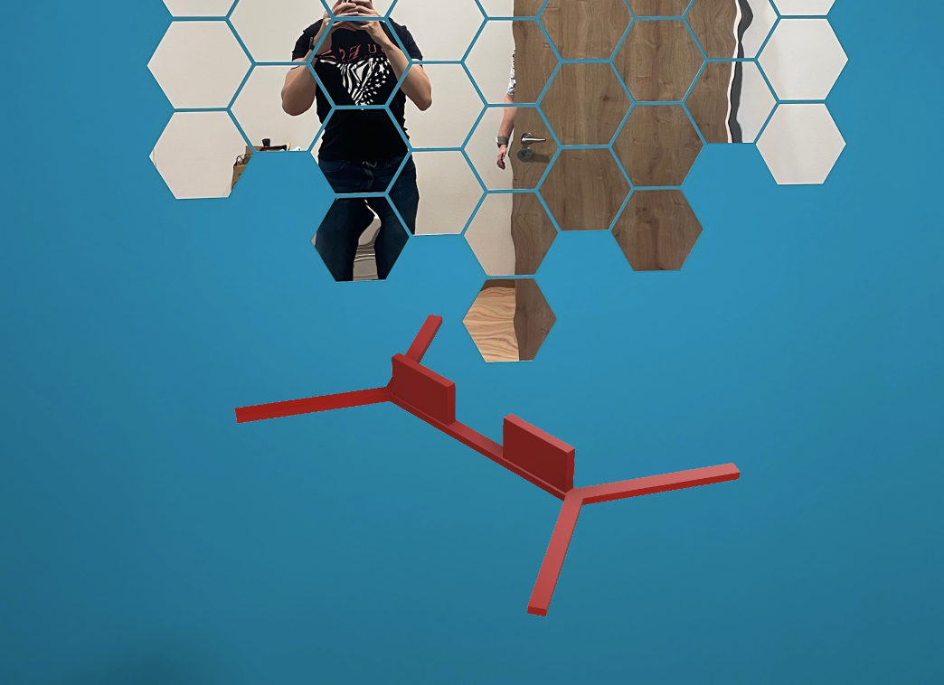 Mirror spacer for mounting