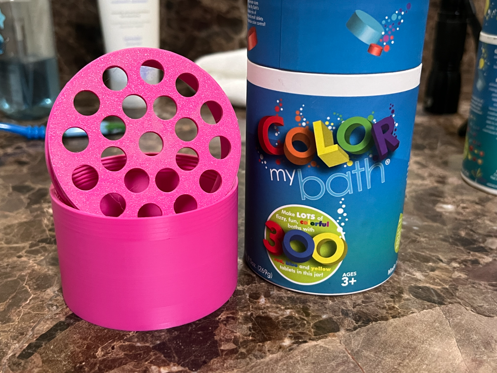 Color My Bath - Tablet Filter!