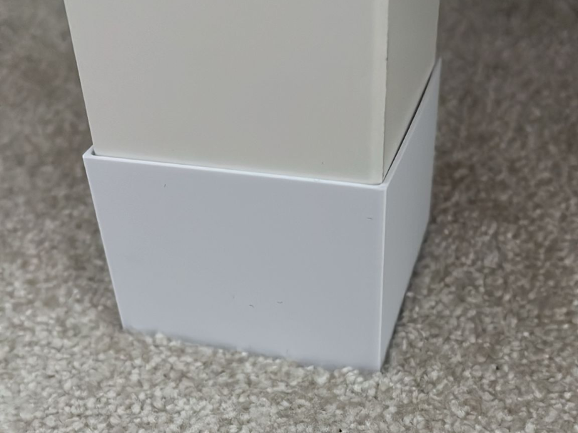 Socke/Schutz für gekürzte IKEA LACK Füße