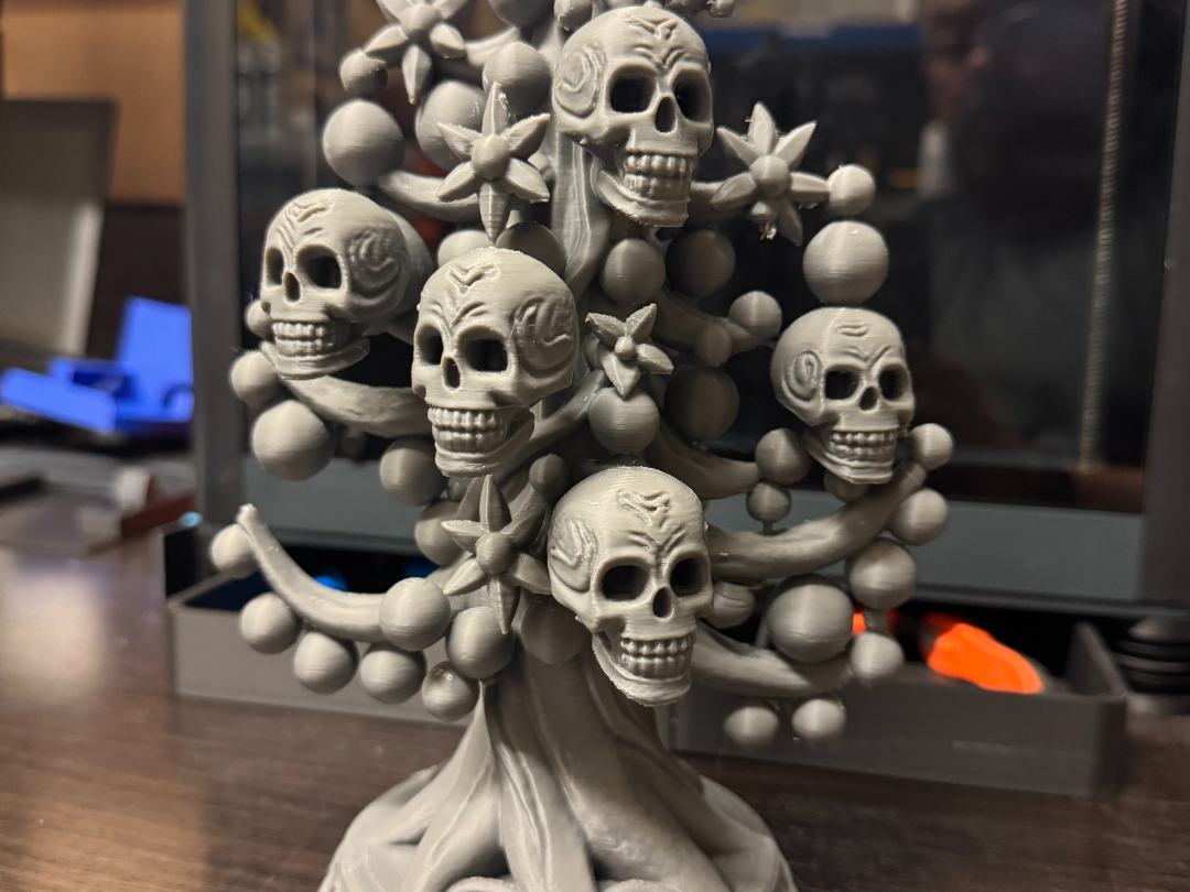 Christmas Skull Tree