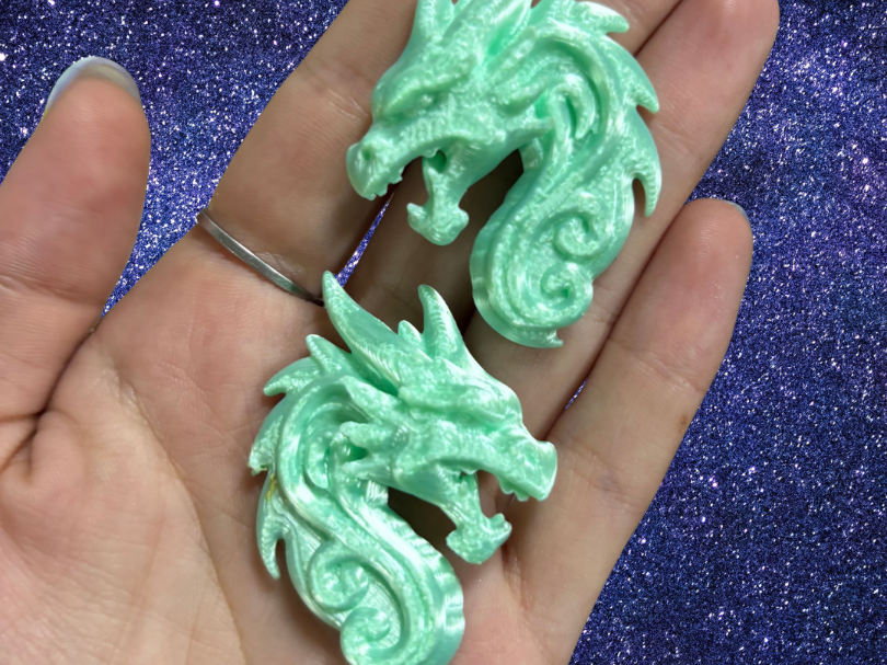Pendientes dragones chinos