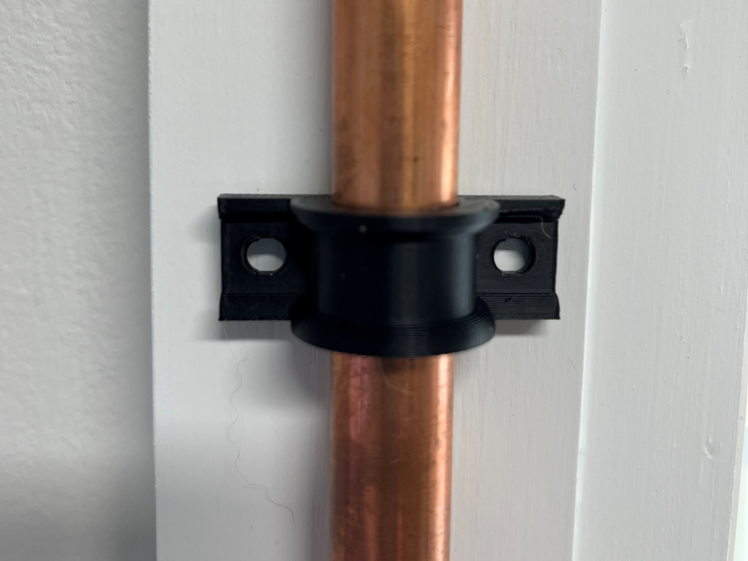 1/2" Copper pipe clamp