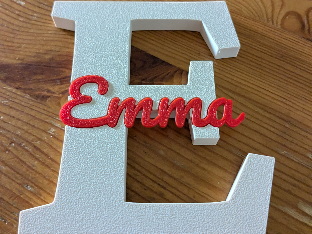 Buchstabe E . Emma