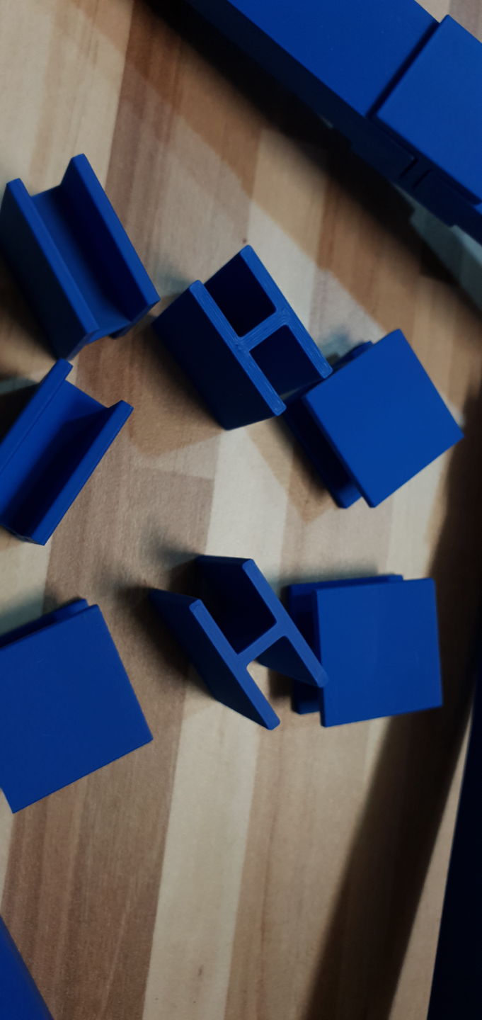 Kapla Steckverbinder gerade und gewinkelt, Ersatzblock