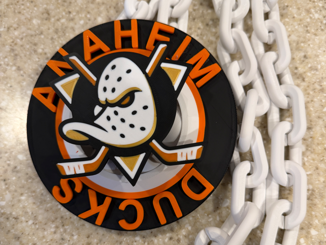 Anaheim Ducks Spinning Hype chain - NHL team