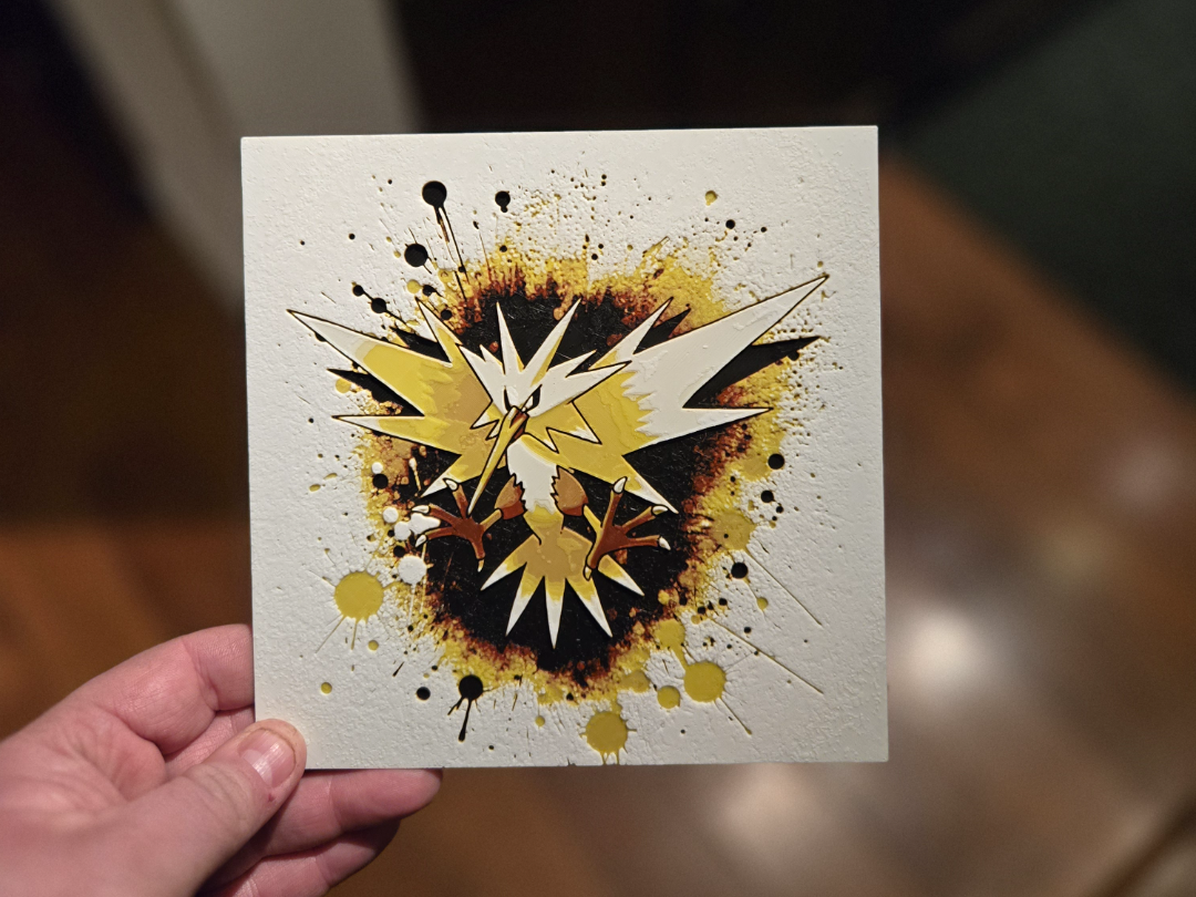 Graffiti Zapdos Hueforge