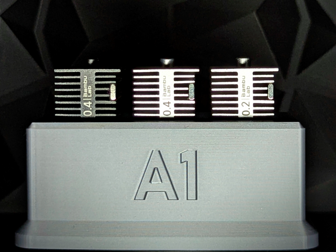 Parametric - A1 Hotend Nozzle Holder