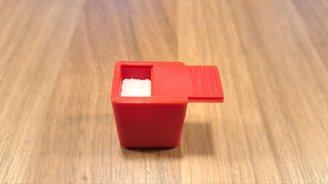 Sugar cube box