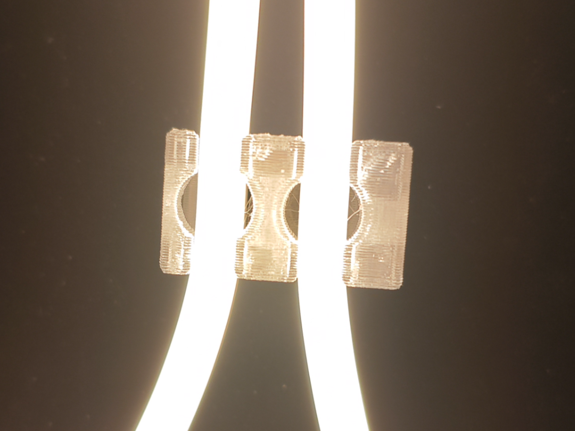 Parametric Tandem Neon Flexible Strip Bracket