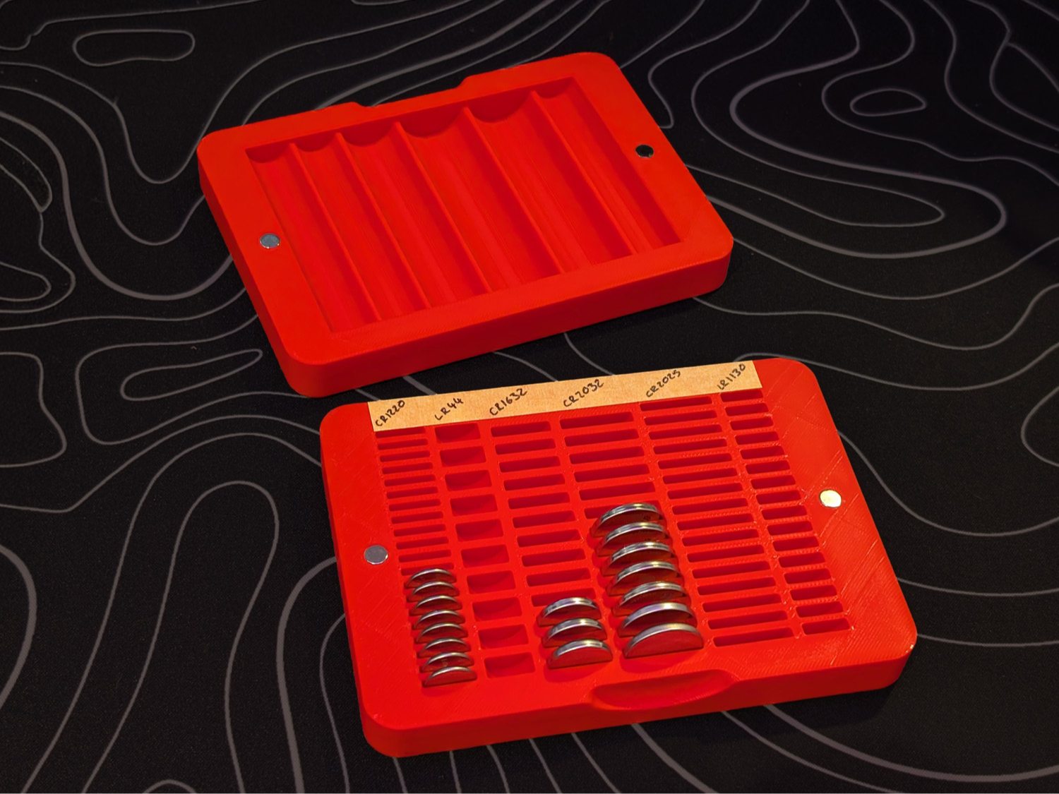 Button Cell Batteries Box