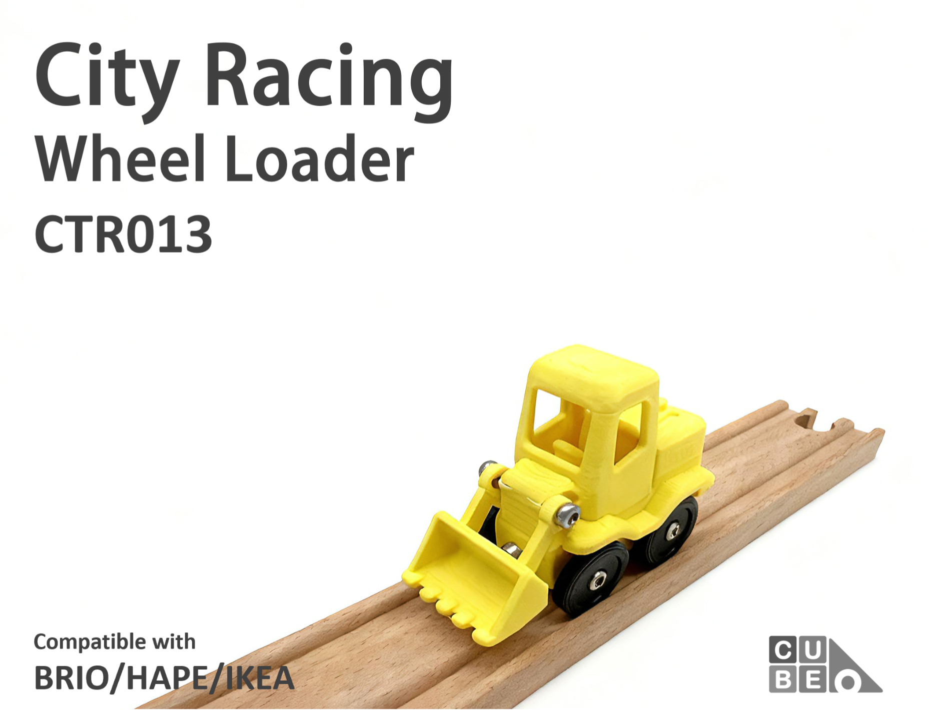 CUBEUNi-City Racing-Wheel Loader-IKEA Lillabo