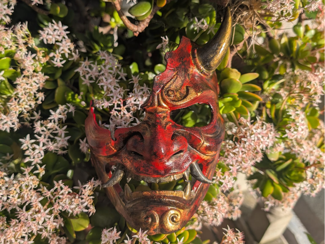 Máscara Hannya Rota