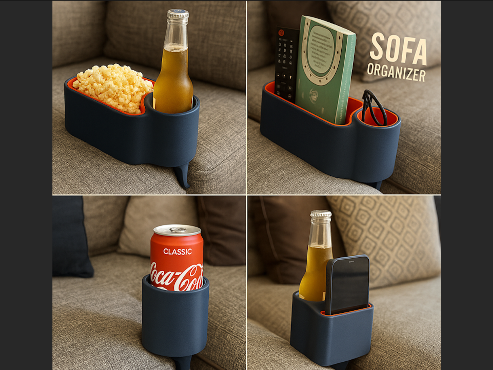 MODULAR SOFA ORGANIZER Customizable Design