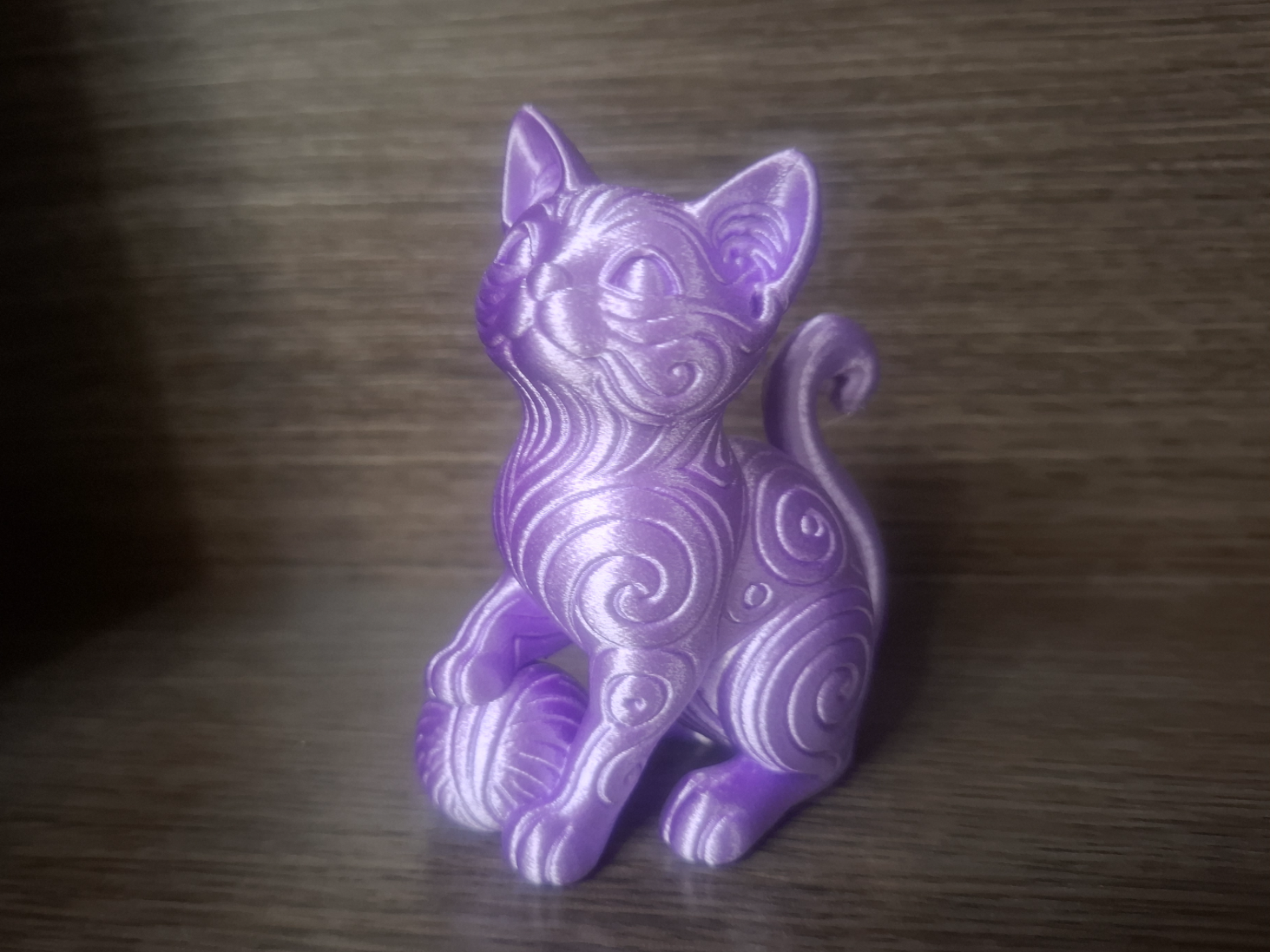 Gatito jugando con ovillo de lana