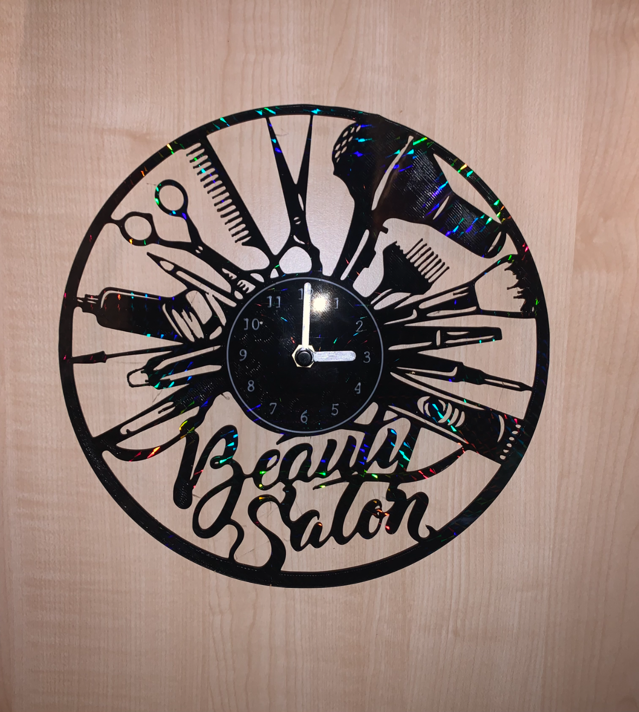 Beauty Salon Clock Uhr