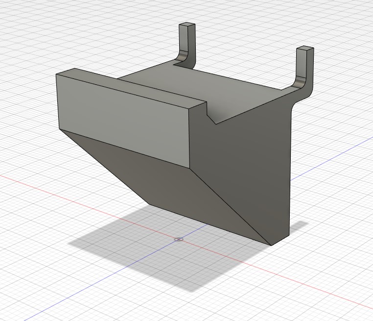 Pegboard Small Square Hanger