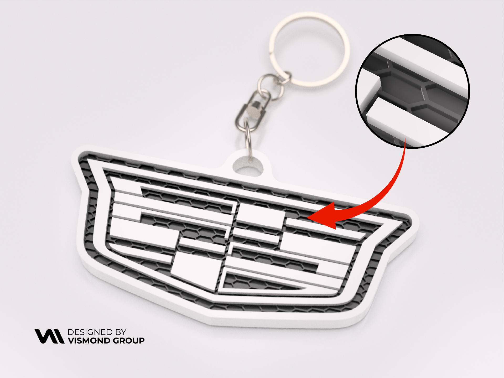 Cadillac Keychain