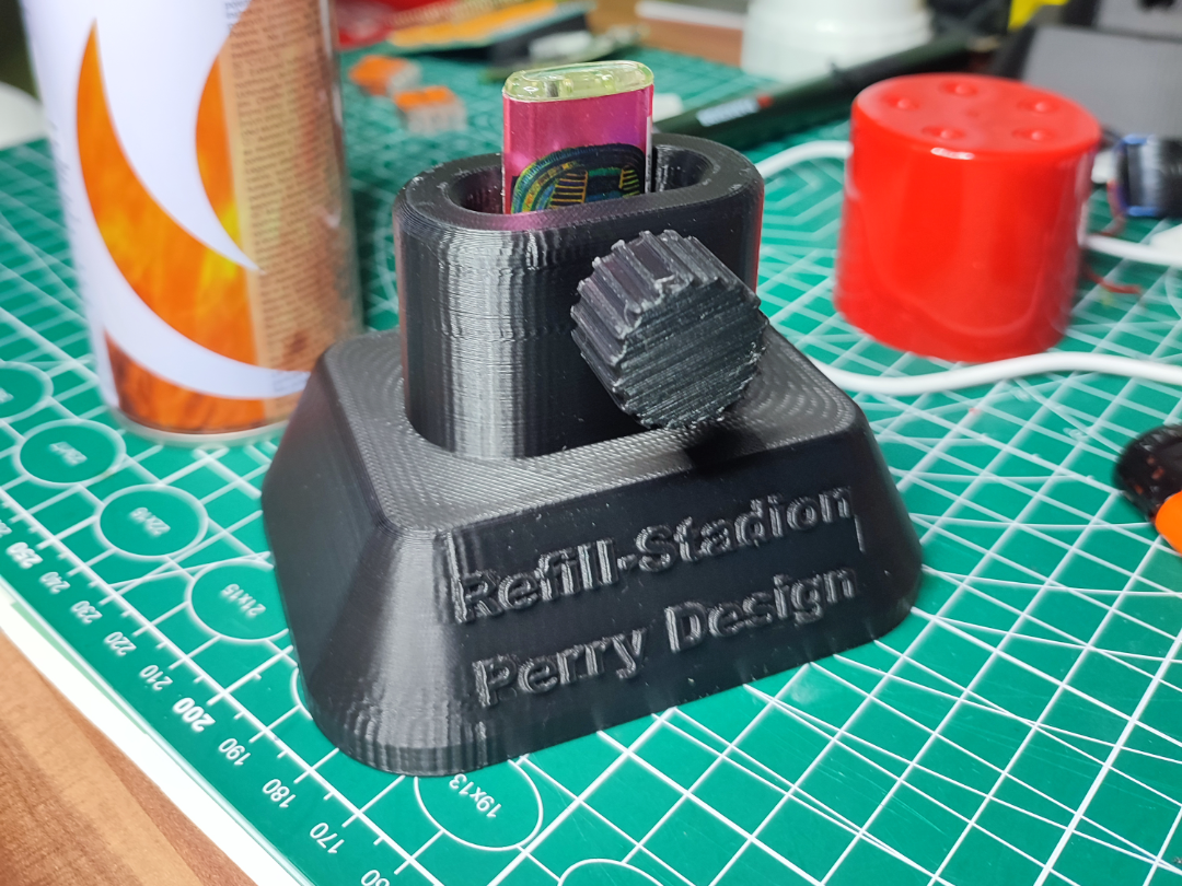 RefillStation: Precision Lighter Refill Assistant