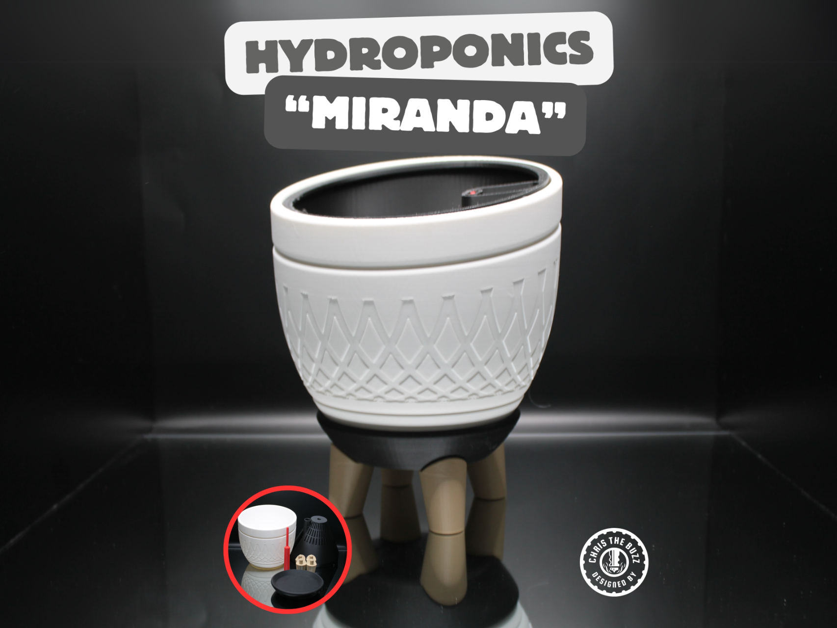 "Miranda" Hydroponics – Stylish & Functional
