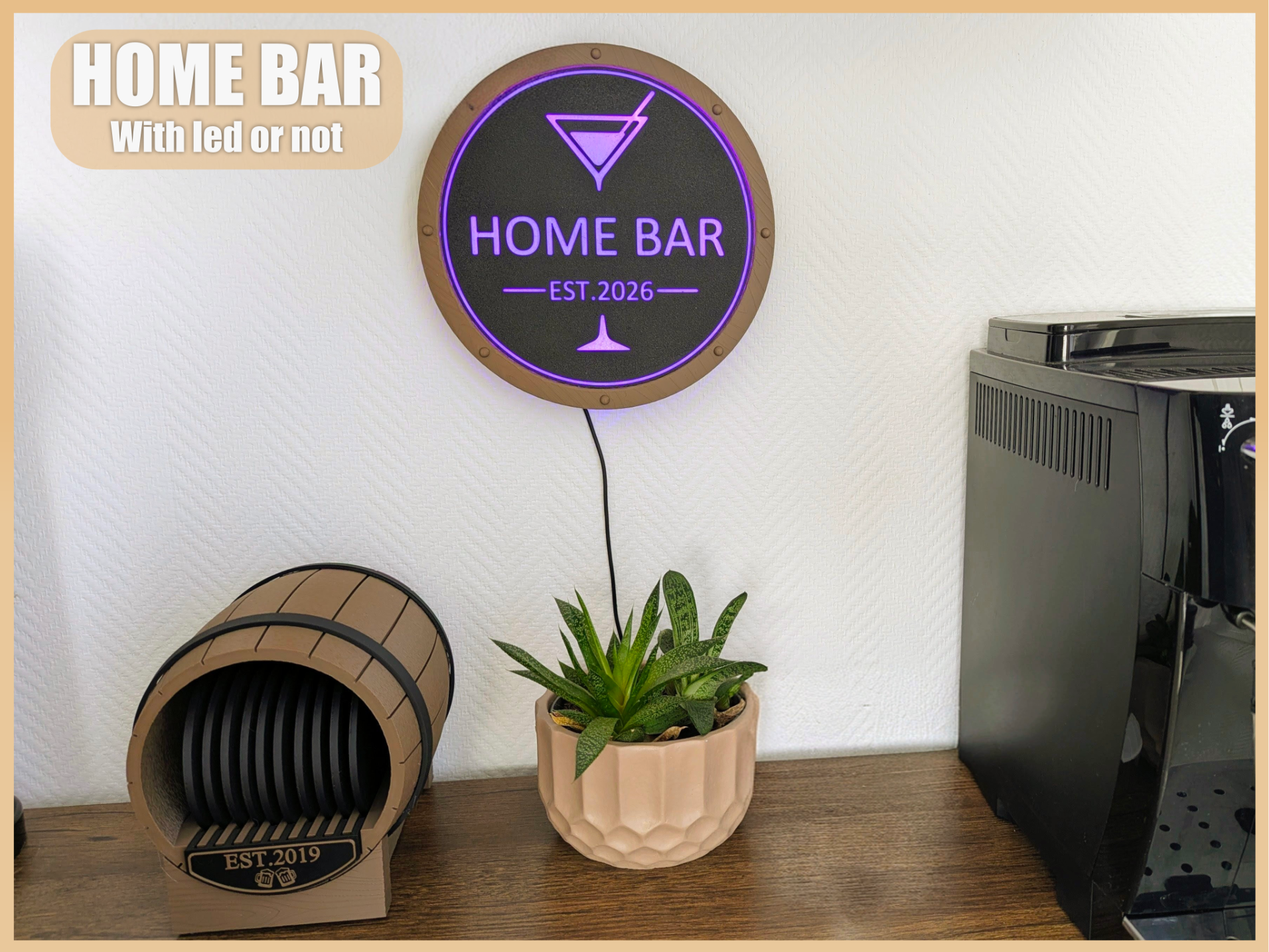 Home BAR Wall Decor