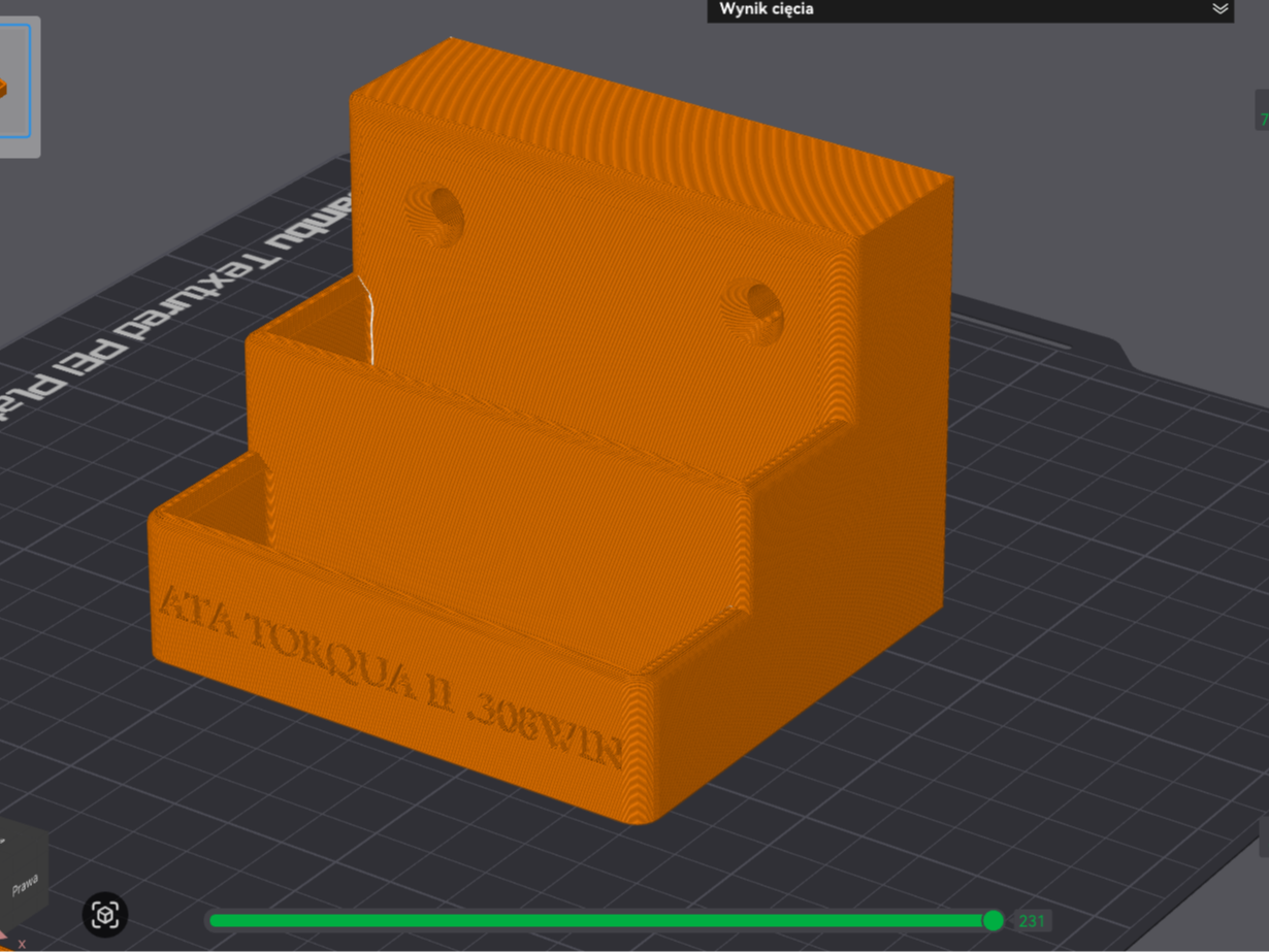 Magnetic magazine holder for ATA Torqua II .308WIN