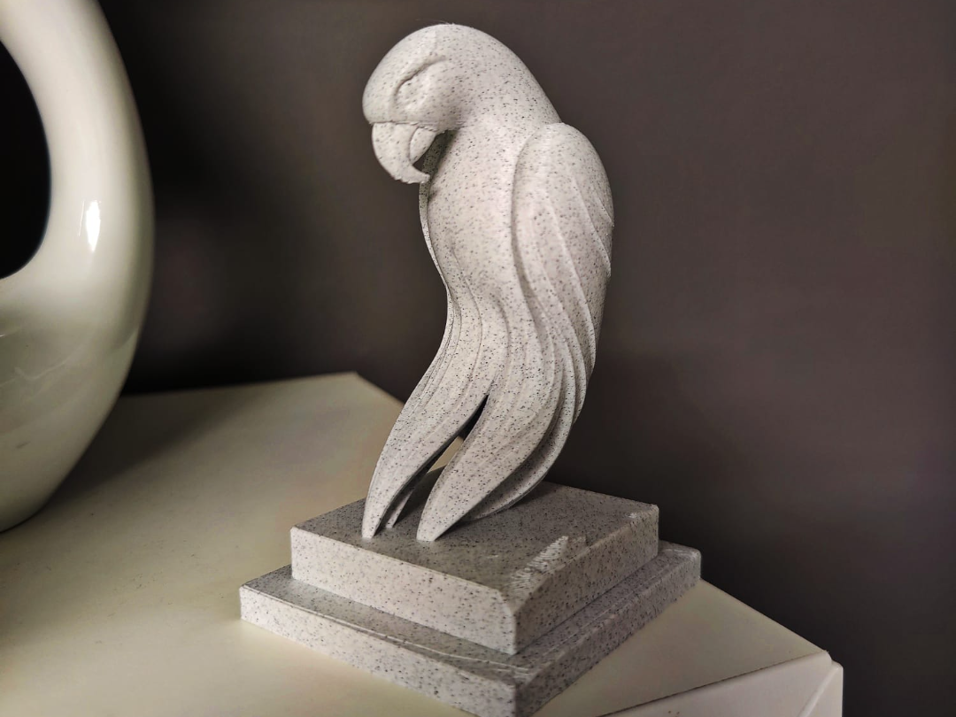 Modern Parrot Statue