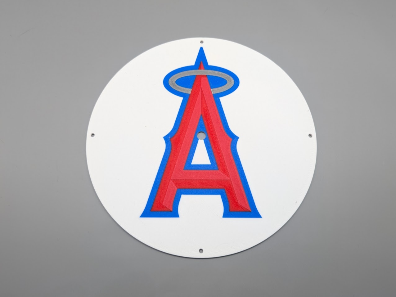 Los Angeles Angels Clock Face