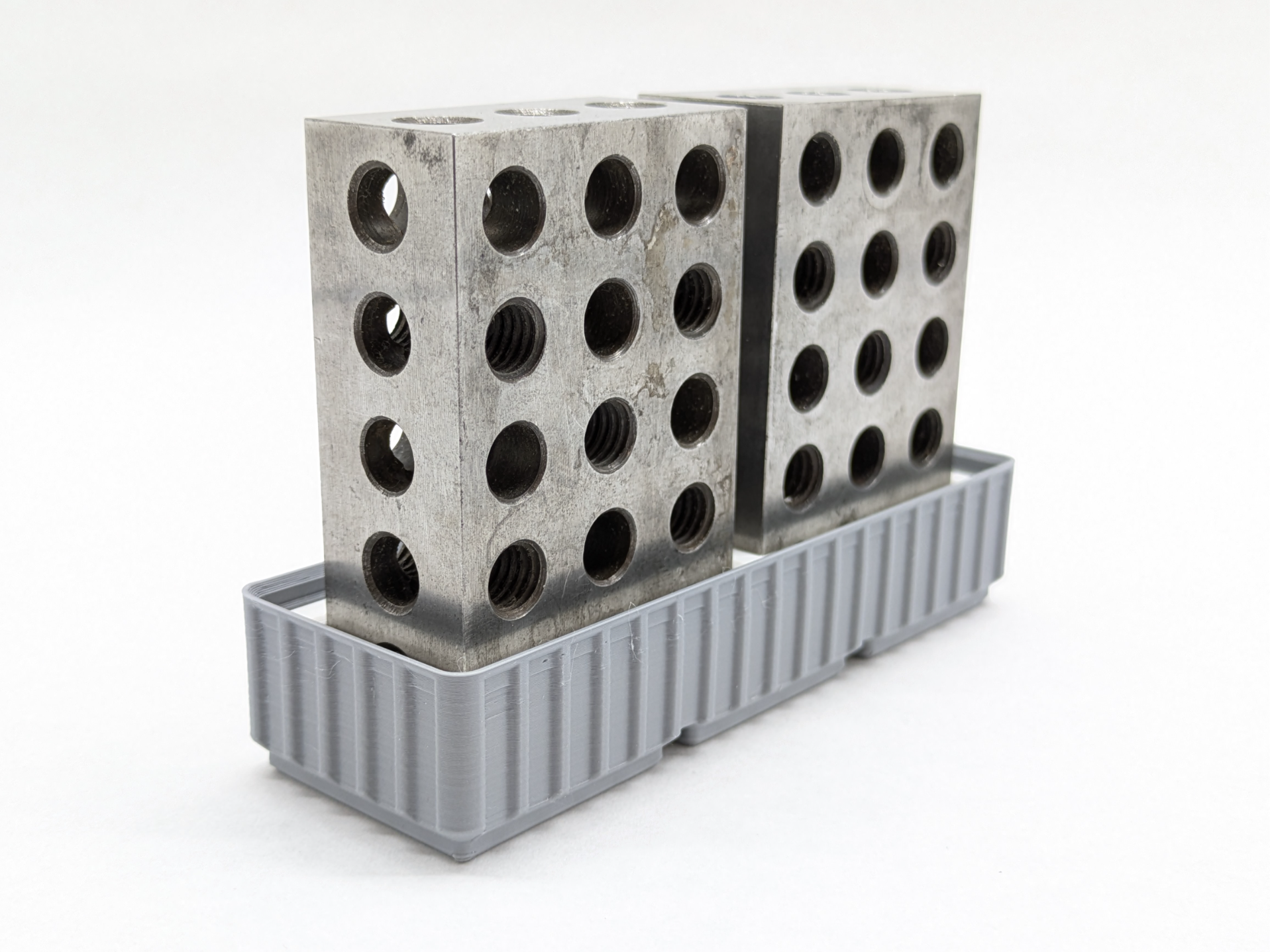 123 Block Holders for Corrugated Gridfinity