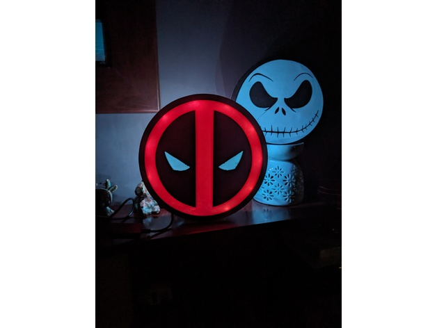 deadpool light box