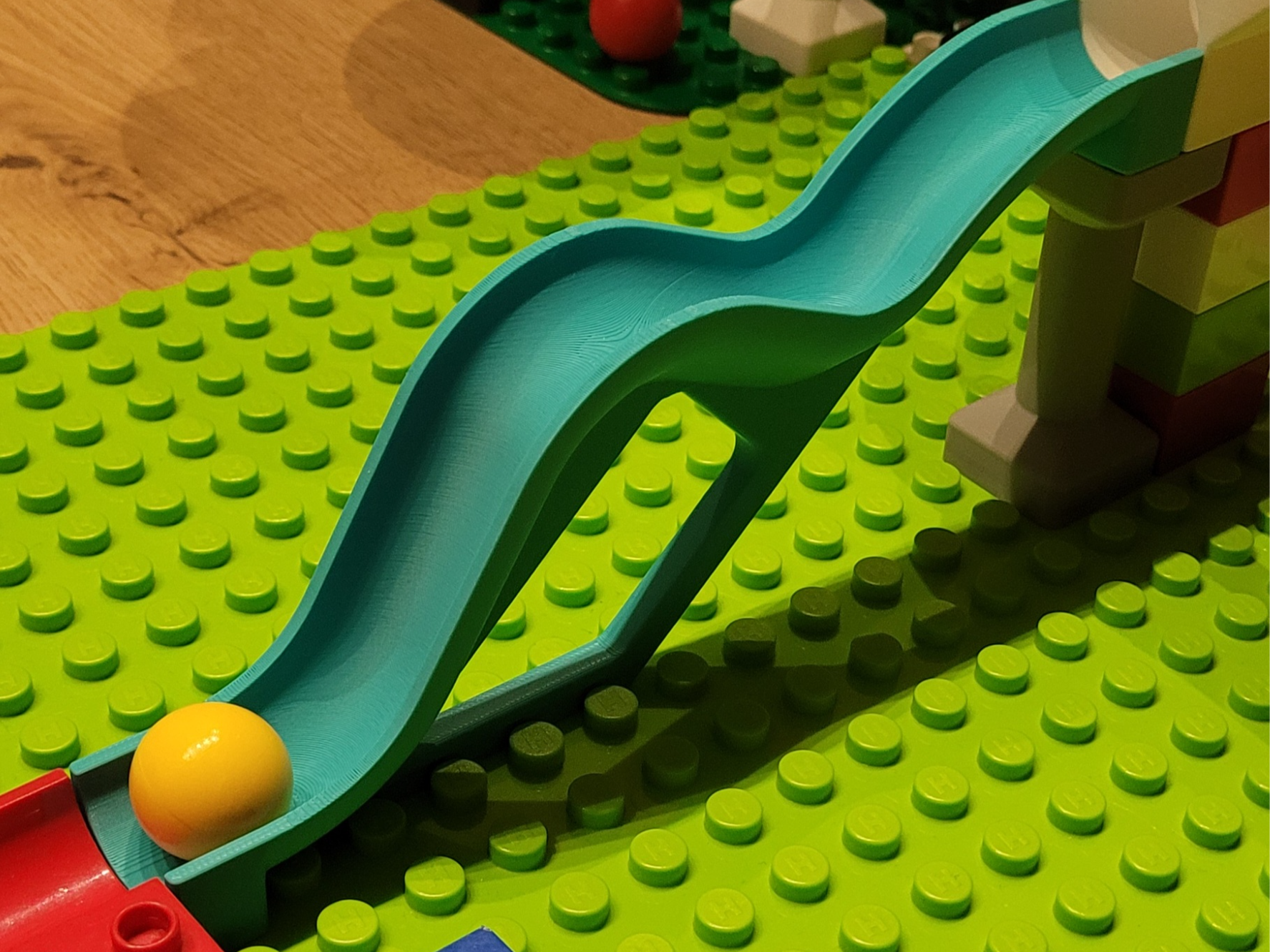 Marble Run Wave for Duplo Hubelino Tracks