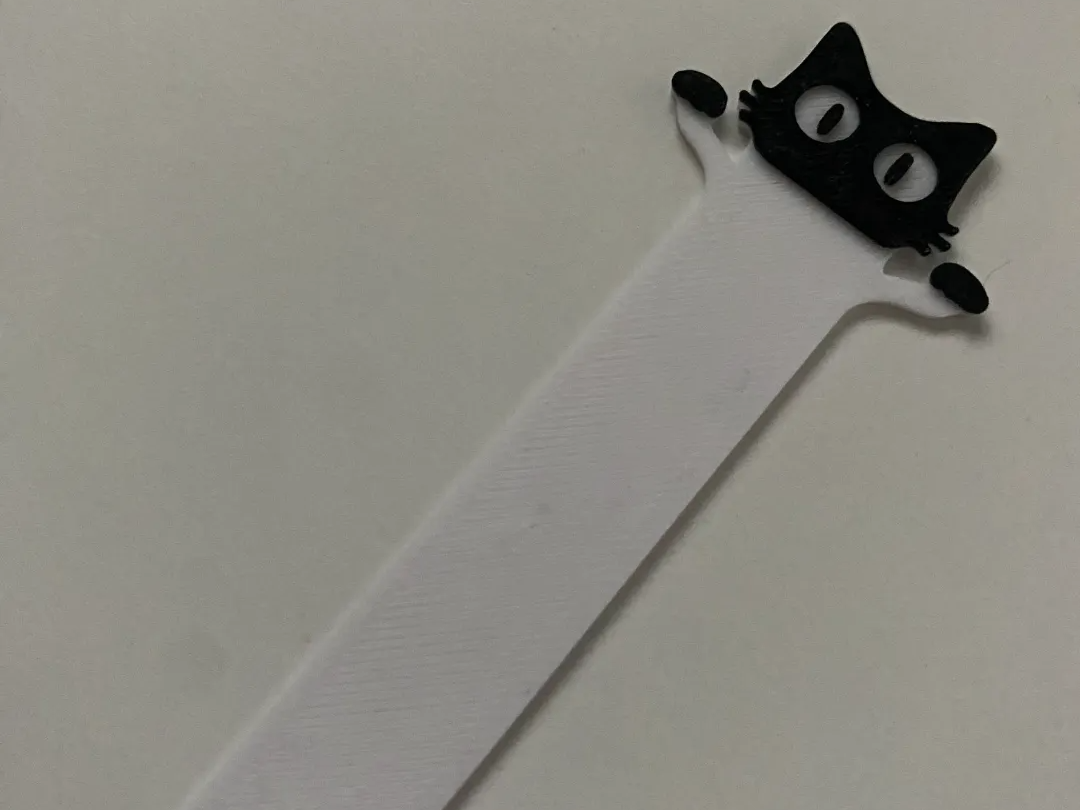 Longer Cat Bookmark